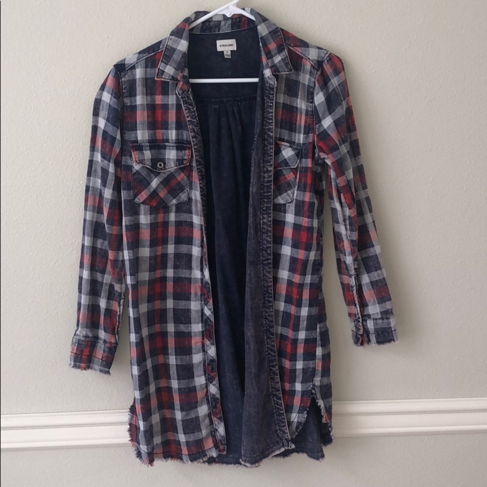 Fringe flannel